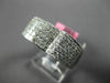 LARGE 1.30CT DIAMOND 18KT WHITE GOLD ROUND & PRINCESS MULTI ROW ANNIVERSARY RING