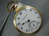 ANTIQUE VACHERON & CONSTANTIN GENEVE-SUISSE 14KT YELLOW GOLD POCKET WATCH #2689