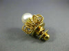 ESTATE AAA SOUTH SEA PEARL 14KT YELLOW GOLD 3D FLOWER BROOCH PIN #26650