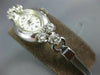 ANTIQUE ART DECO HAMILTON .72CT OLD MINE DIAMOND 14KT WHITE GOLD WATCH #19449