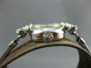 ANTIQUE ART DECO HAMILTON .72CT OLD MINE DIAMOND 14KT WHITE GOLD WATCH #19449