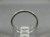ESTATE .30CT DIAMOND 14KT WHITE GOLD ROUND CHANNEL COMFORT FIT ANNIVERSARY RING
