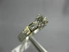 ANTIQUE DIAMOND 18KT WHITE GOLD FILIGREE ROUND SEMI MOUNT ENGAGEMENT RING #21148