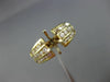 ESTATE .84CT DIAMOND 14KT YELLOW GOLD THREE ROW SEMI MOUNT ENGAGEMENT RING #189