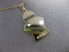 ESTATE 14K WHITE & YELLOW GOLD HANDCRAFTED 3D BABY BOY ENGRAVABLE PENDANT #24247