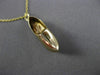 ANTIQUE 14KT YELLOW GOLD CLASSIC HANDCRAFTED FLOATING ELF SHOE PENDANT #23500