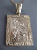 ANTIQUE LARGE 14KT ROSE GOLD 3D HANDCRAFTED RUSSIAN RELIGIOUS PENDANT #23729