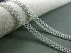 ESTATE 1.68CT DIAMOND 14KT WHITE GOLD 3D MULTI CIRCULAR FLOATING NECKLACE