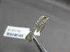 ESTATE .23CT DIAMOND 18KT WHITE & YELLOW GOLD 3D CRISS CROSS INFINITY LOVE RING