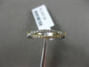ESTATE .23CT DIAMOND 18KT WHITE & YELLOW GOLD 3D CRISS CROSS INFINITY LOVE RING