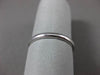 ESTATE 14KT WHITE GOLD CLASSIC SIMPLE HANDCRAFTED WEDDING BAND RING 2mm 23265