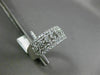 ESTATE WIDE .74CT DIAMOND 14KT WHITE GOLD SEMI ETERNITY CLASSIC ANNIVERSARY RING