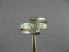 LARGE 2.5CT DIAMOND 18KT WHITE GOLD ROUND CRISS CROSS SEMI MOUNT ENGAGEMENT RING