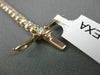 ESTATE 4.55CT DIAMOND 14KT ROSE GOLD 3D CLASSIC 4mm ROUND TENNIS BRACELET