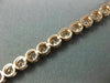 ESTATE 4.55CT DIAMOND 14KT ROSE GOLD 3D CLASSIC 4mm ROUND TENNIS BRACELET