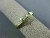 ESTATE .35CT DIAMOND 14KT YELLOW GOLD 3 STONE BAGUETTE ANNIVERSARY RING #10677