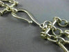 ESTATE WIDE CHARLES KRYPELL SMOKY TOPAZ 18K WHITE GOLD & 925 SILVER 3D NECKLACE