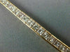 ESTATE WIDE 9.30CT PINK DIAMOND 18K ROSE GOLD 3D CLASSIC CHANNEL TENNIS BRACELET