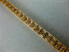 ESTATE WIDE 9.30CT PINK DIAMOND 18K ROSE GOLD 3D CLASSIC CHANNEL TENNIS BRACELET
