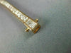 ESTATE WIDE 9.30CT PINK DIAMOND 18K ROSE GOLD 3D CLASSIC CHANNEL TENNIS BRACELET
