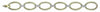 ESTATE WIDE .86CT DIAMOND 18KT WHITE & YELLOW GOLD 3D CLASSIC OVAL LINK BRACELET