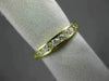 ESTATE .38CT DIAMOND 14K YELLOW GOLD 3D FILIGREE WEDDING ANNIVERSARY RING #18345