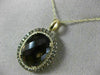 LARGE 13.85CT CHOCOLATE FANCY DIAMOND & AAA SMOKY TOPAZ 14K YELLOW GOLD PENDANT