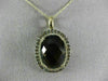 LARGE 13.85CT CHOCOLATE FANCY DIAMOND & AAA SMOKY TOPAZ 14K YELLOW GOLD PENDANT