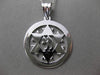 ESTATE LARGE 14KT YELLOW GOLD STAR OF DAVID / MAGEN DAVID & CHAI PENDANT #ELV50