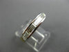 1.0CT BAGUETTE DIAMOND 18KT WHITE & YELLOW GOLD 5 STONE WEDDING ANNIVERSARY RING