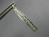 WIDE & LARGE 2.10CT DIAMOND 18KT WHITE GOLD 3D INSIDE OUT HOOP HANGING EARRINGS