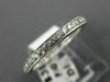 ESTATE TIFFANY & CO .90CT DIAMOND PLATINUM 3D ETERNITY ANNIVERSARY RING #24890