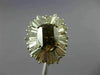 LARGE 5.97CT WHITE & CHOCOLATE FANCY DIAMOND 14KT WHITE GOLD 3D ENGAGEMENT RING