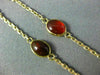LONG 5.66CT DIAMOND & AAA MULTI COLOR OPAL 14K YELLOW GOLD BY THE YARD BRACELET