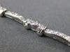 ESTATE 1.70CT DIAMOND 18KT WHITE GOLD 3D BEZEL ETOILE TENNIS BRACELET #25388