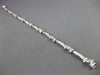 ESTATE 1.70CT DIAMOND 18KT WHITE GOLD 3D BEZEL ETOILE TENNIS BRACELET #25388
