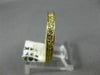 ANTIQUE .27CT DIAMOND 14KT YELLOW GOLD 3D FILIGREE WEDDING ANNIVERSARY RING 2773