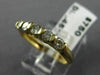 ESTATE .45CT DIAMOND 14KT YELLOW GOLD 5 STONE CHANNEL ANNIVERSARY RING #16555