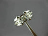 ESTATE WIDE .84CT DIAMOND 18KT WHITE GOLD 3D SEMI MOUNT ENGAGEMENT RING #23413