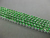 ESTATE WIDE & LONG 15.57CT AAA TSAVORITE 18KT WHITE GOLD CLASSIC TENNIS BRACELET
