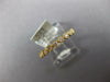 ESTATE .47CT DIAMOND 18K YELLOW GOLD 3D FILIGREE ETERNITY 2.5mm ANNIVERSARY RING