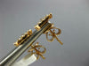 ESTATE. 40CT DIAMOND 18KT ROSE GOLD 3D CLASSIC CLUSTER SQUARE STUD EARRINGS