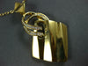 ESTATE LARGE .25CT DIAMOND 18KT YELLOW GOLD 3D MULTI SHAPE FUN PENDANT