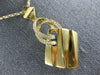 ESTATE LARGE .25CT DIAMOND 18KT YELLOW GOLD 3D MULTI SHAPE FUN PENDANT