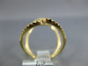 ESTATE EXTRA LARGE .55CT DIAMOND 18KT YELLOW GOLD 3D OVAL LOVE KNOT FUN RING