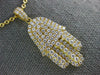 ESTATE LARGE 1.35CT DIAMOND 18KT YELLOW GOLD CLASSIC HAMSA CHAMSA LUCKY PENDANT
