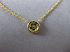 ESTATE .29CT DIAMOND 18KT YELLOW GOLD 3D CLASSIC CLUSTER FLOWER NECKLACE