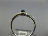 ESTATE .62CT DIAMOND & AAA SAPPHIRE 14KT WHITE GOLD 3D OVAL HALO ENGAGEMENT RING