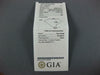GIA LARGE 1.21CT DIAMOND 14KT WHITE GOLD ASSCHER & ROUND SQUARE ENGAGEMENT RING