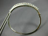 WIDE .20CT DIAMOND & AAA SOUTH SEA PEARL 14KT WHITE GOLD BANGLE BRACELET #26595